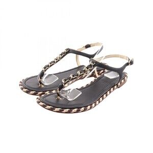 Chanel Chain Flat Sandals Shoes #39 #331008C68B